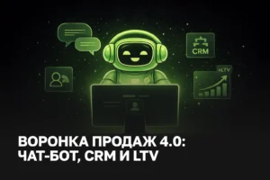 Воронка продаж 4.0: чат-бот + CRM + LTV-фокус Аутсорс продаж
