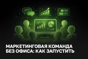 Команда маркетинга из 5 городов | Как запустить удаленный маркетинг без офиса