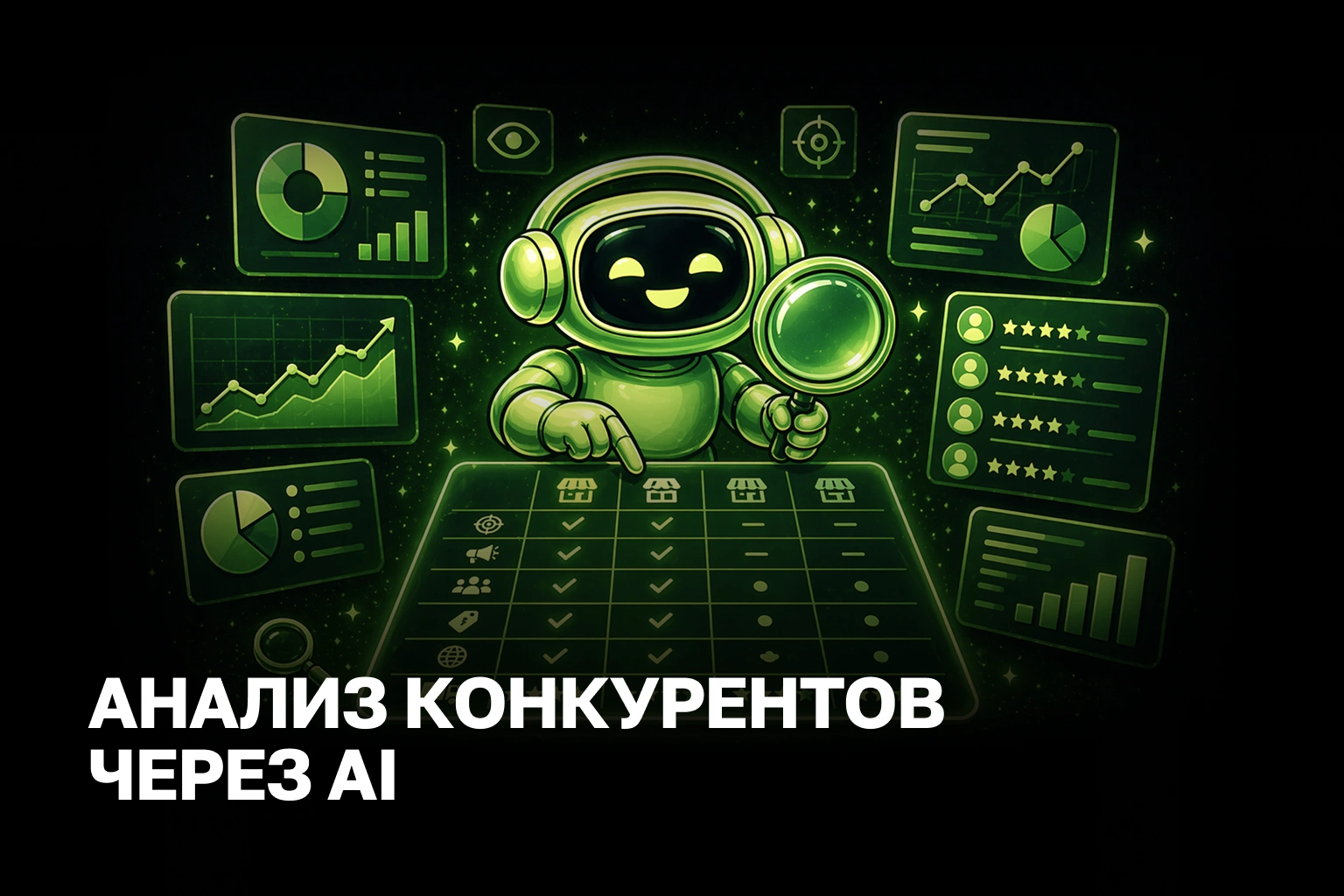 Анализ конкурентов с помощью AI: стратегии и инструменты для бизнеса