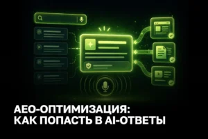 AEO продвижение для бизнеса: захват поисковой выдачи нейросетей в 2026