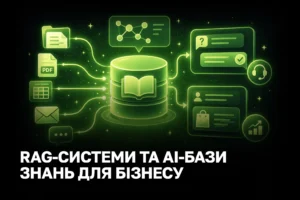 Впровадження RAG-систем для бізнесу: як AI-бази знань підвищують продажі